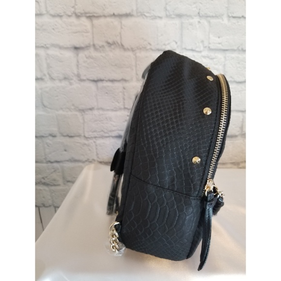 nylon python city backpack